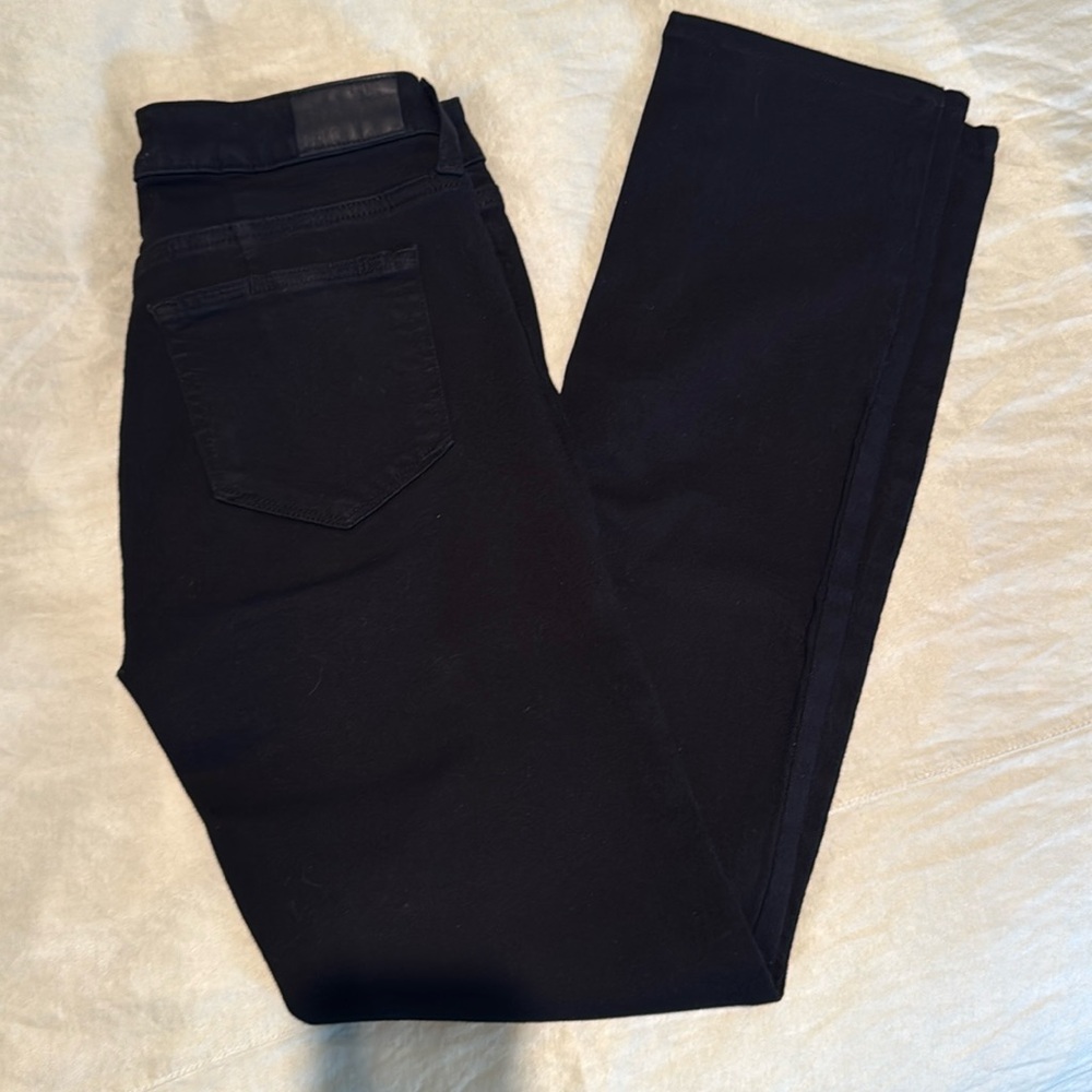 Black Paige Jeans skyline straight